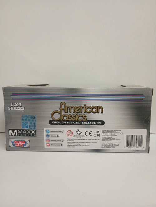 1958 CHEVY APACHE FLEETSIDE 1:24 DIECAST BY MOTORMAX